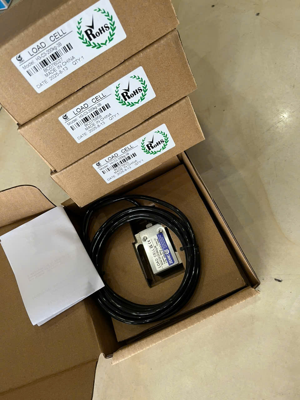 Cảm biến tải trọng chữ Z H3-C3-200kg-3B