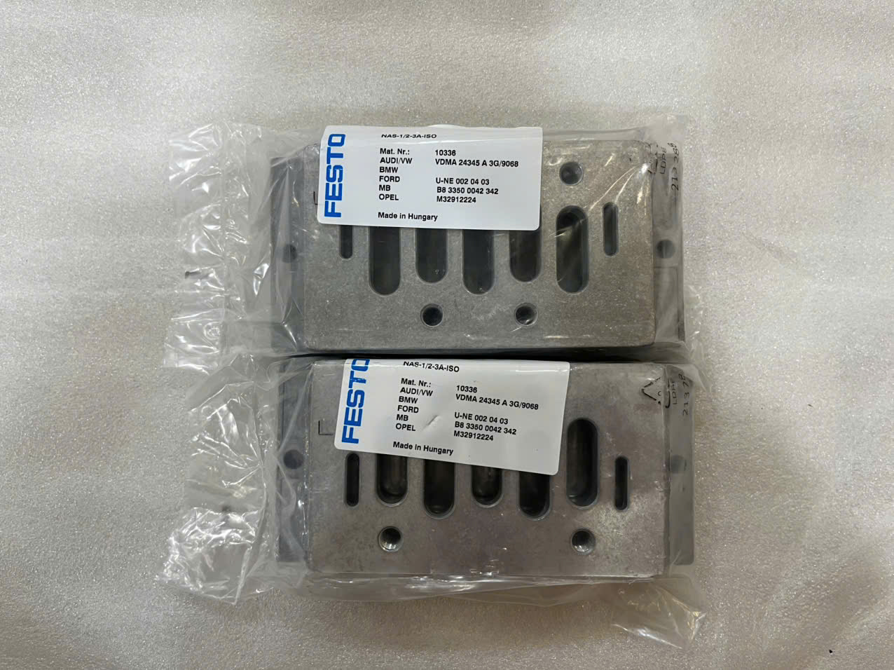 Đế van điện từ NAS-1/2-3A-ISO